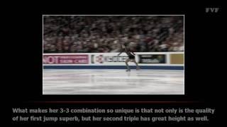 Yuna Kim's Jump has amazing Distance!