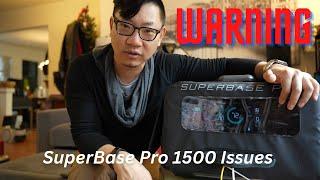 Zendure Superbase Pro 1500 Warning | Issues I've Been Having and Still Having