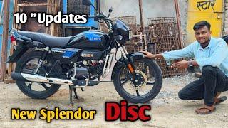 Hero Splendor Plus Xtec Disc Update 2024 Model | Price New Features Detailed Launched