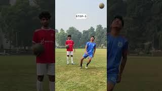 Learn Brazilian Football Skills in 3 Step  #shorts #football #viral