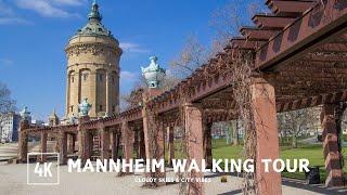  Mannheim Midday Walk | Cloudy Skies & City Vibes ️ 