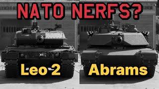 [Dev] Leo 2 & Abrams Nerfs