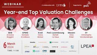 LPEA Webinar – Year-End Top Valuation Challenges