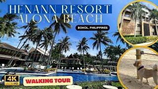 THE BEST & BIGGEST HOTEL IN BOHOL! || 5-STAR HENANN RESORT ALONA BEACH! - A WALKING TOUR