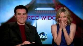 Interview with Goran Visnjic & Radha Mitchell from ABCs Hit Drama Red Widow #RedCarpetReport