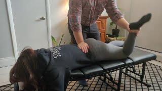 Performance Chiropractic and Applied Kinesiology Adjustment for IFBB Fitness Pro