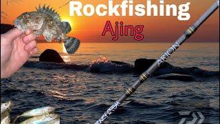 Rockfishing зимой . Ловля ставриды на черном море.