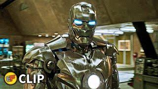 Iron Man Mark II Armor - Test Flight Scene | Iron Man (2008) IMAX Movie Clip HD 4K