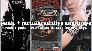 punk and metalhead tiktok compilation | diys, crafts, and inspiration *special request video*
