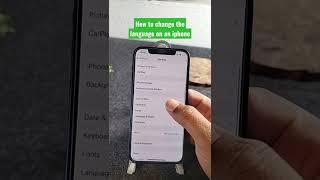 How to Change the Language on an iPhone