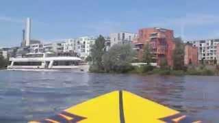 SUP Tour durch Frankfurt