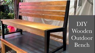 DIY Outdoor Bench