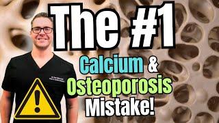 The #1 Calcium, Osteoporosis & Vitamin D BIG MISTAKE