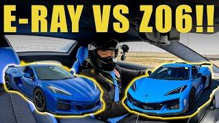 Corvette E-Ray vs Z06 On Track | How Do They Compare?