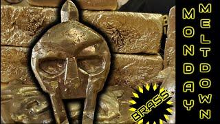 Monday Meltdown |  Melting Brass Shell Casings Into BEAUTIFUL Ingots Trash to Treasure