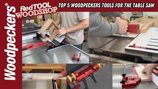 These 5 Woodpeckers Tools are Essential for your Table Saw! l RedTOOL WOODSHOP