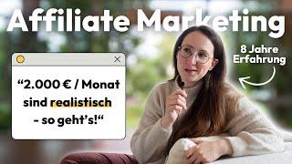 Affiliate-Marketing für Anfänger (einfach erklärt) | 2025