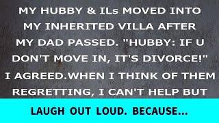 My inherited villa became the new home for my husband and in-laws following my dad's death.