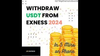 How to withdraw USDT to external Crypto Wallet in Exness 2024