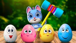 Surprise Eggs  | Learn Colors  - Kids Songs & Nursery Rhymes by Twiddlie