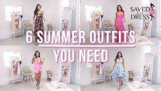 6 Summer Outfits You Need | Saved By The Dress