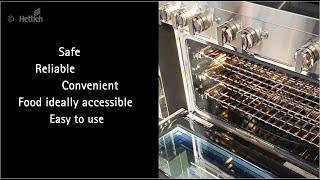 Hettich's Quadro oven slides: premium fitting convenience for ovens