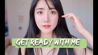 【GRWM】护肤博主试水美妆区翻车了吗？一个夏天日常妆~