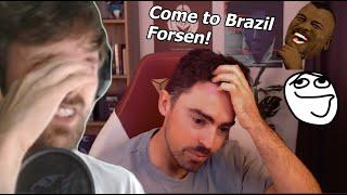 Forsen  Reacts - What happened in Brazil...