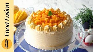 Mango Cake Recipe By Food Fusion