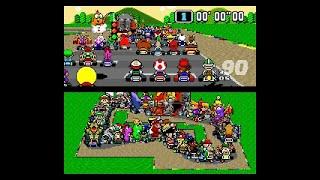 Super Mario Kart... with 101 players! (Fan-Made)