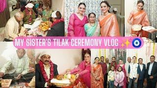 My Real Sister’s Tilak Vlog / Rituals and Preparations 