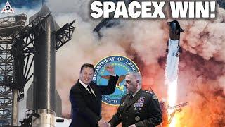 How SpaceX WIN the US Military's Billion Contract Shocked Others!