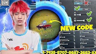 PUBG 3.5 Update Best Sensitivity Code & 5 Fingers Control Settings | BGMI / Pubg Mobile 2025