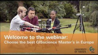 Choose the best GIScience Masters in Europe