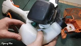 Как заменить воздушный и топливный фильтр в мотокосе STIHL FS 38.