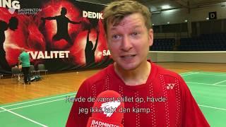 Jim Laugesen taber skallen til Badminton Danmarks Mediedag 2019