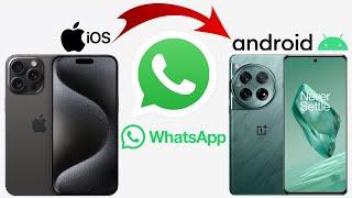 Pasa Whatsapp de iOS a Android Gratis // Método 2024-2025