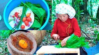 How To Cook  Organic And Natural Vegetables food recipe || Nepali village kitchen ||