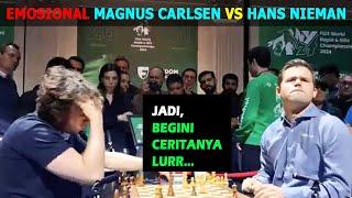 MAGNUS CARLSEN MARAH VS HANS NIEMAN - KEJUARAAN CATUR BLITZ DUNIA 2024 | JUARA DUNIA CATUR