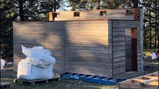 Rammed Earth 3 Man Project Update: 7 Weeks from Start Date