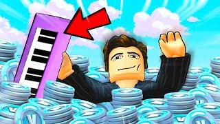 PLAYING PIANO FOR V-BUCKS! (Roblox Piano Trolling)