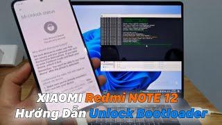 Hướng Dẫn XIAOMI Redmi NOTE 12 Unlock Bootloader HyperOS - Android 14