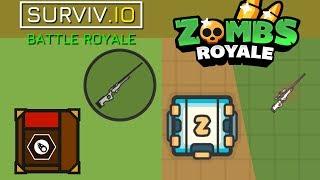 How ZombsRoyale.io Copies Surviv.io And Other Games...