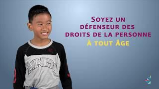 Les droits des enfants sont des droits de la personne