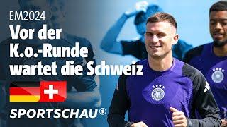 Deutschland vor dem Spiel gegen die Schweiz | Sportschau Fußball