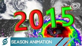 2015 Atlantic Hurricane Season Animation