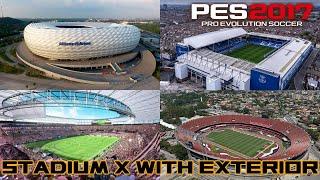 PES 2017 STADIUM X WITH EXTERIOR 2024