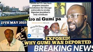 Nitori Ajosepo agbesunmomi ni won se le Gumi ni Saudi|Tinubu Chicago Result Again!|Obasa tẹ ni Agege