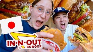 In-N-Out Burger comes to Tokyo, Japan // 4 HOUR WAIT  // Food Vlog