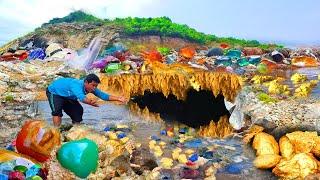 WHATEVER YOU WANT! SIMPLE CREATIVE IDEAS.. FINDING LOTS OF GOLD, CRYSTALS IN ROCKY SOIL.. at river